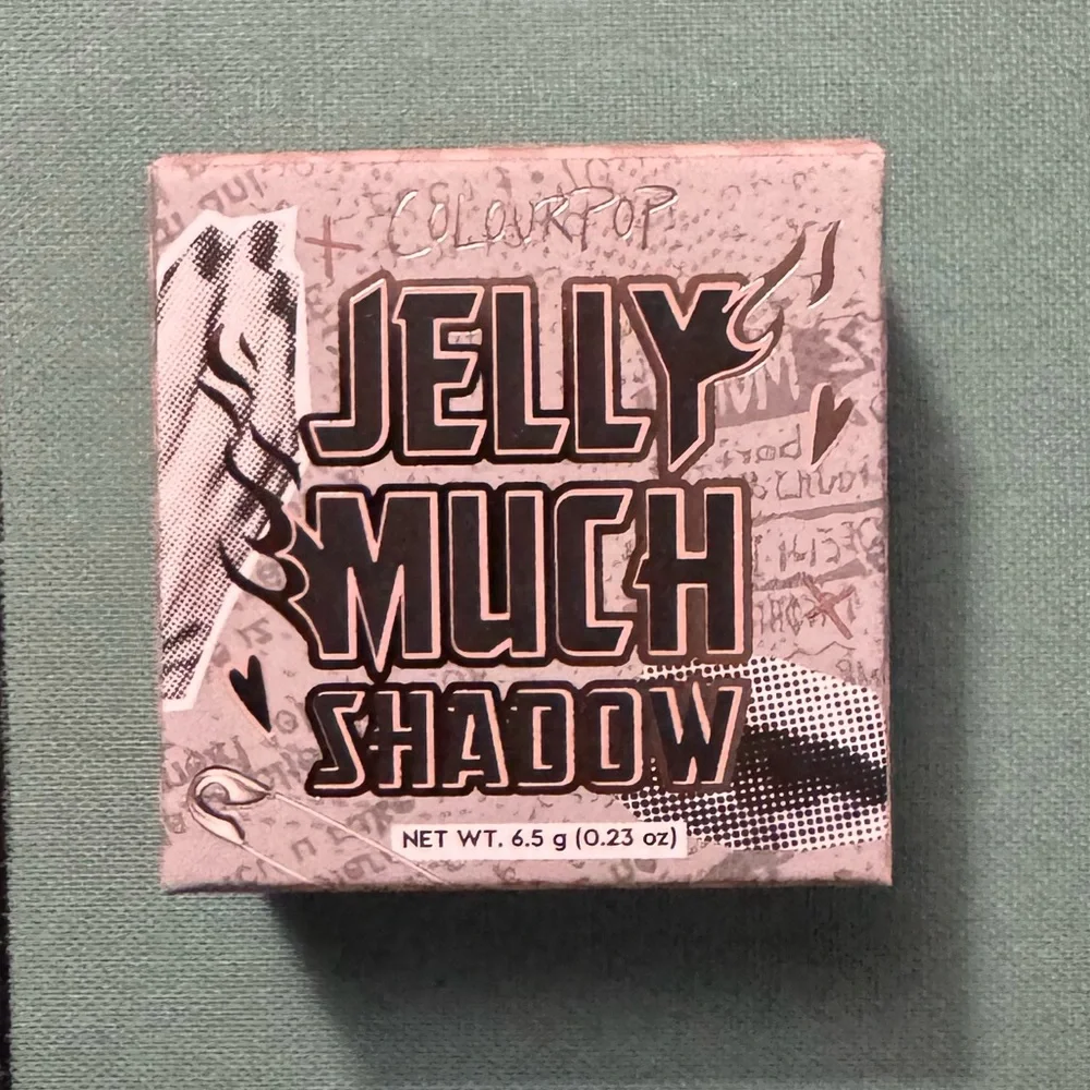 Colourpop Jelly Much Shadow Drama Szn Pewter Gold Grey Eyeshadow NEW IN BOX